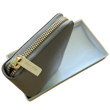 Load image into Gallery viewer, New Rolex leather women grey long wallet 2022
