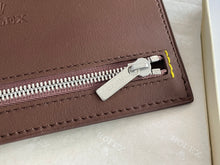 Load image into Gallery viewer, New Rolex multi currency leather wallet with 4 zippers
