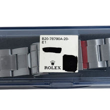 Load image into Gallery viewer, New Rolex steel bracelet 78790A SEL code CP12 GMT-MASTER 16570, 16710, 16710BLRO, 16710LN
