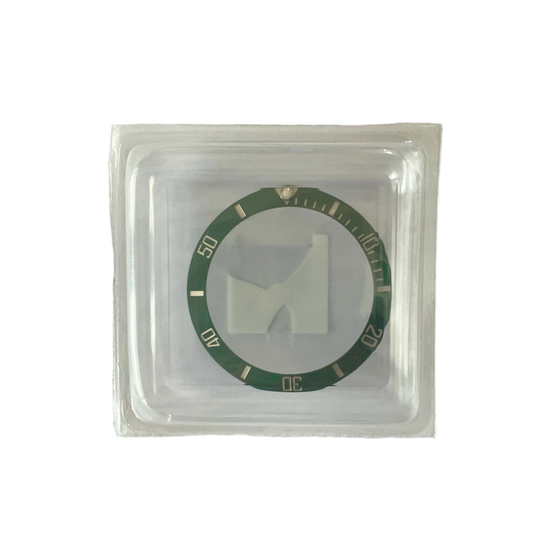 New Rolex Submariner 116610LV ceramic green bezel insert part B315-116610-4-A1