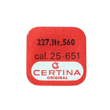 Load image into Gallery viewer, New second wheel part HT. 560 for Certina cal. 25-651, part 227
