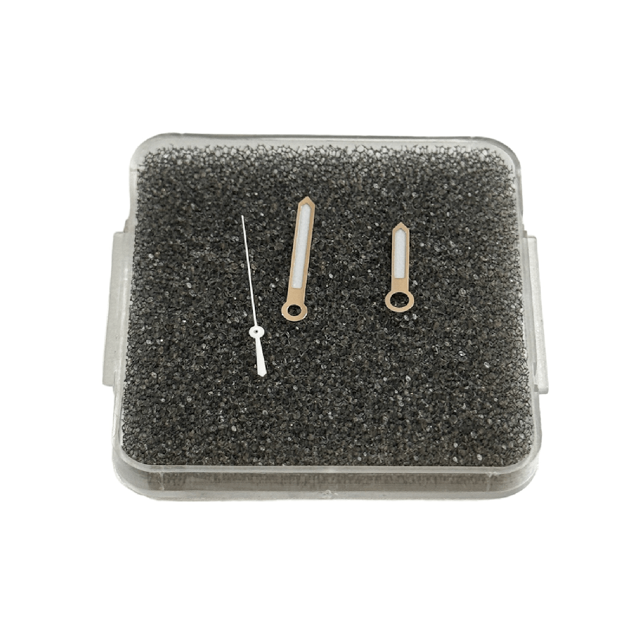 New set of hands for Patek Philippe 5167A Aquanaut watches, white color