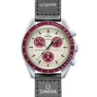 Swatch Omega MoonSwatch Mission to Pluto Chronograph Men's Watch