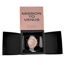 Load image into Gallery viewer, Swatch Omega Moonswatch Mission to Venus Chronograph Pink Watch
