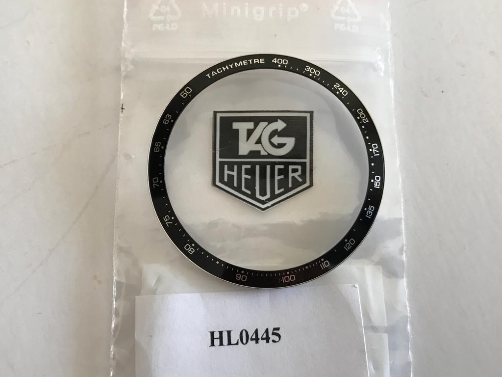 New Tag Heuer HL0445 Carrera bezel calibre 16 CV2010, CV2014