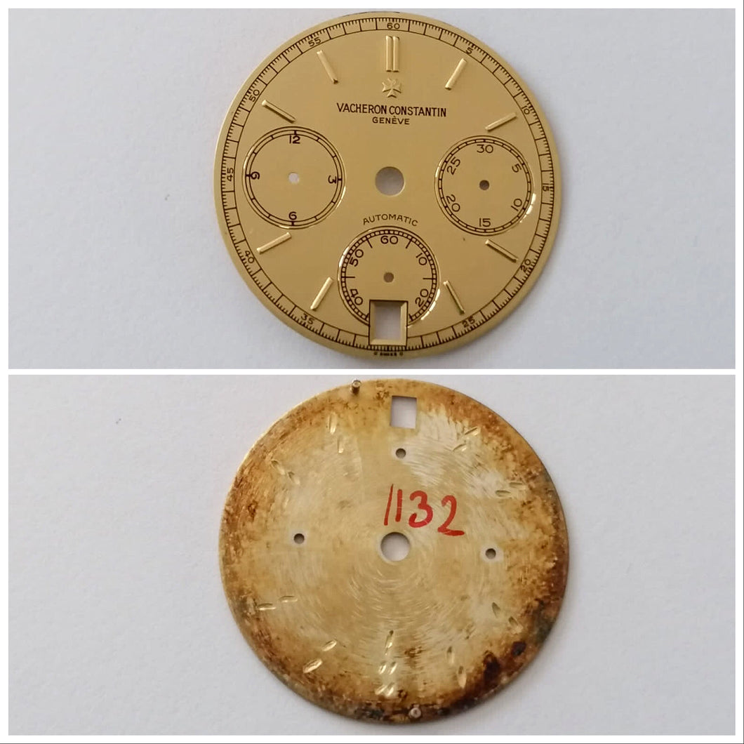 New Vacheron Constantin chronograph yellow dial 49001