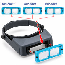 Load image into Gallery viewer, Donegan OptiVISOR DA-5 Replacement Lens 2.5x 4.0 mm

