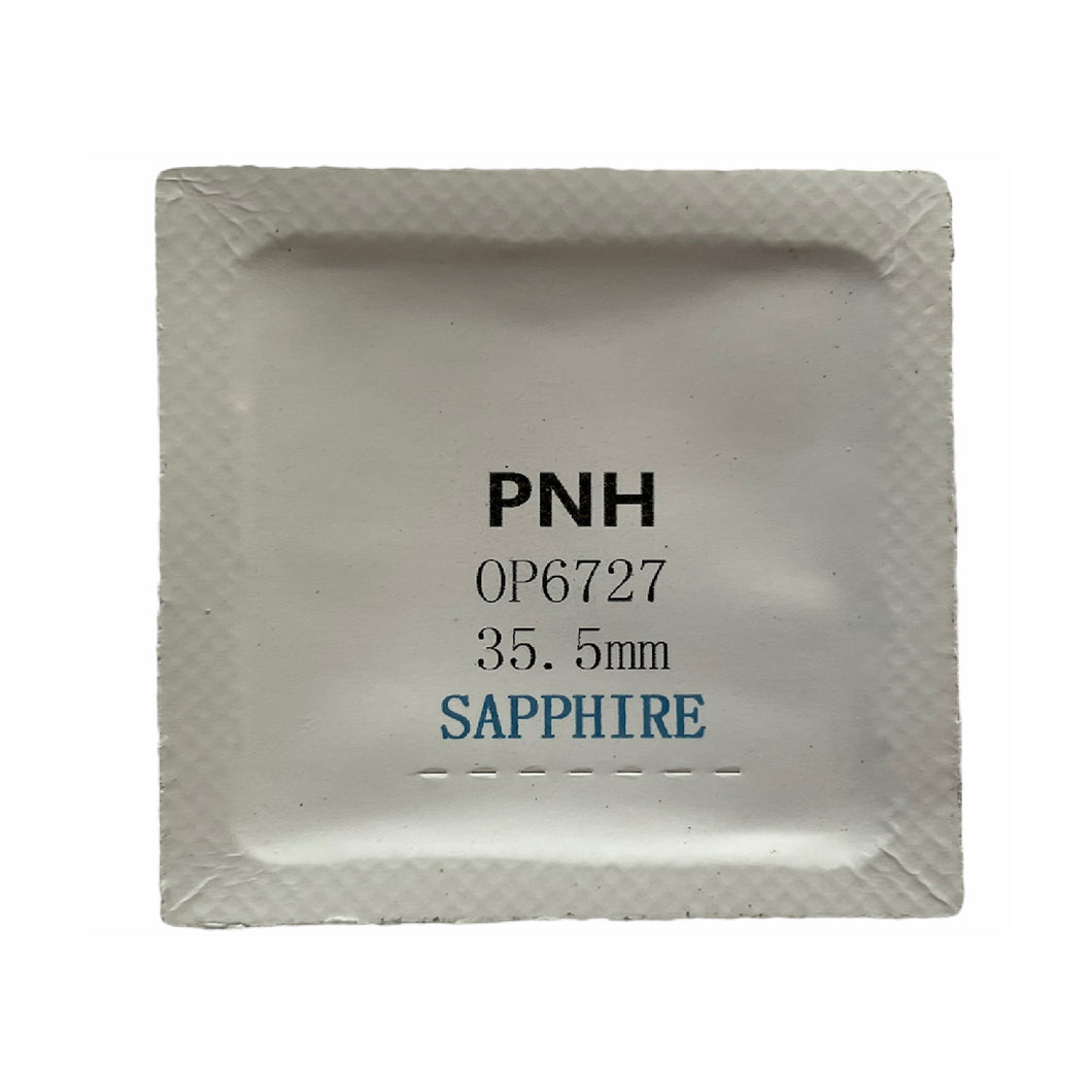 Panerai Luminor PAM 114 OP 6727 sapphire crystal watch