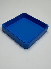 Load image into Gallery viewer, Bergeon 2379 Blue Plastic Square Supplies Tray, 70 x 70 x 13 mm
