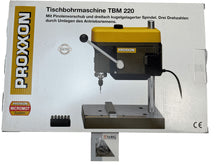 Load image into Gallery viewer, Proxxon TBM 220 Bench Drill with Geared Chuck
