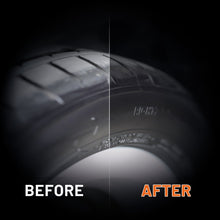 Load image into Gallery viewer, QUIXX Black Tyre Colour, Tire Restorer Deep Black 2-Step Kit, ref. 10192
