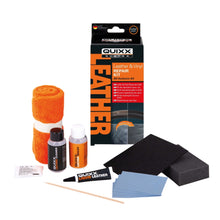 Load image into Gallery viewer, QUIXX Leather &amp; Vinyl Repair Kit for Car Interiors - All-Inclusive Set, Ref. 10259
