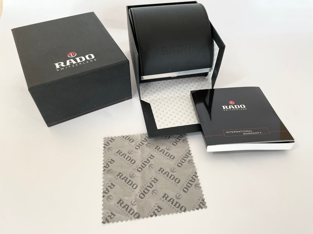 Rado watch box with booklet