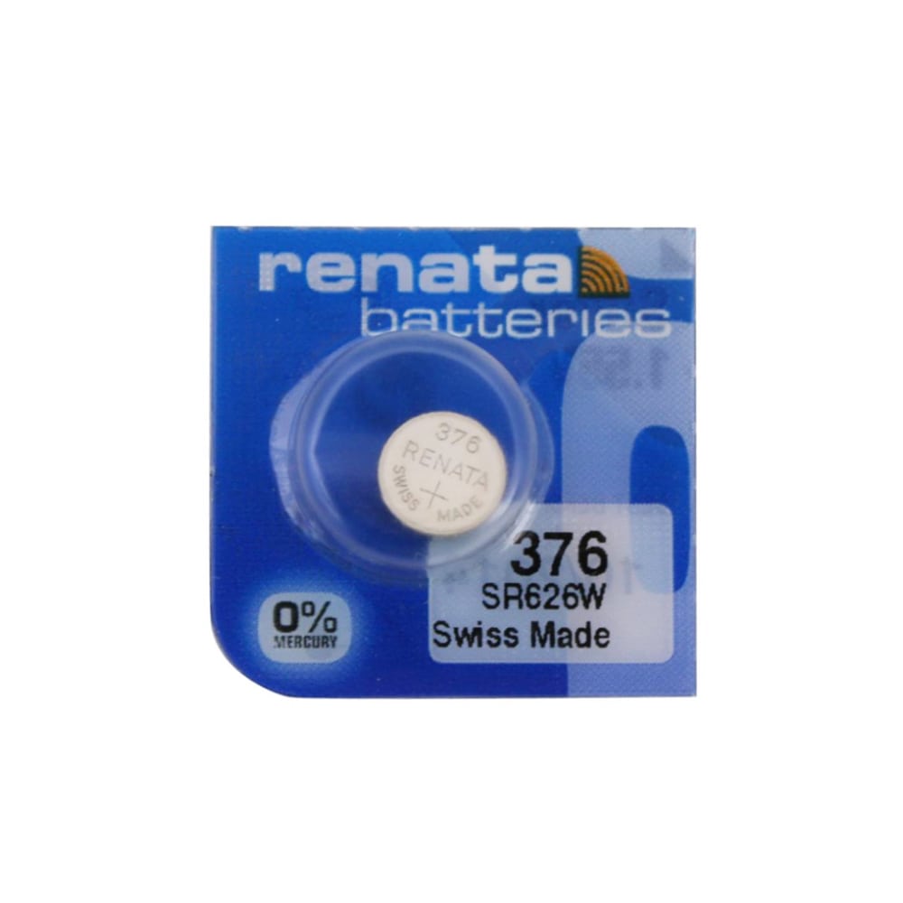 Renata 376 SR626W watch coin battery 1.55V