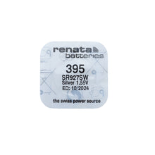 Load image into Gallery viewer, Renata 395 SR927SW watch battery 1.55V
