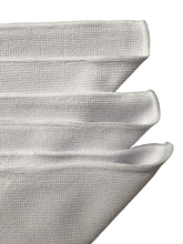 Load image into Gallery viewer, Buzzufy Microfiber High Performance Polishing Cloths – 3 PACK Premium Quality Cloth for Cleaning &amp; Polishing – Lint-Free, Streak-Free for Cars, Household, Watches &amp; Jewelry, Silver, Gold, Stainless Steel, 32 cm x 36 cm, White
