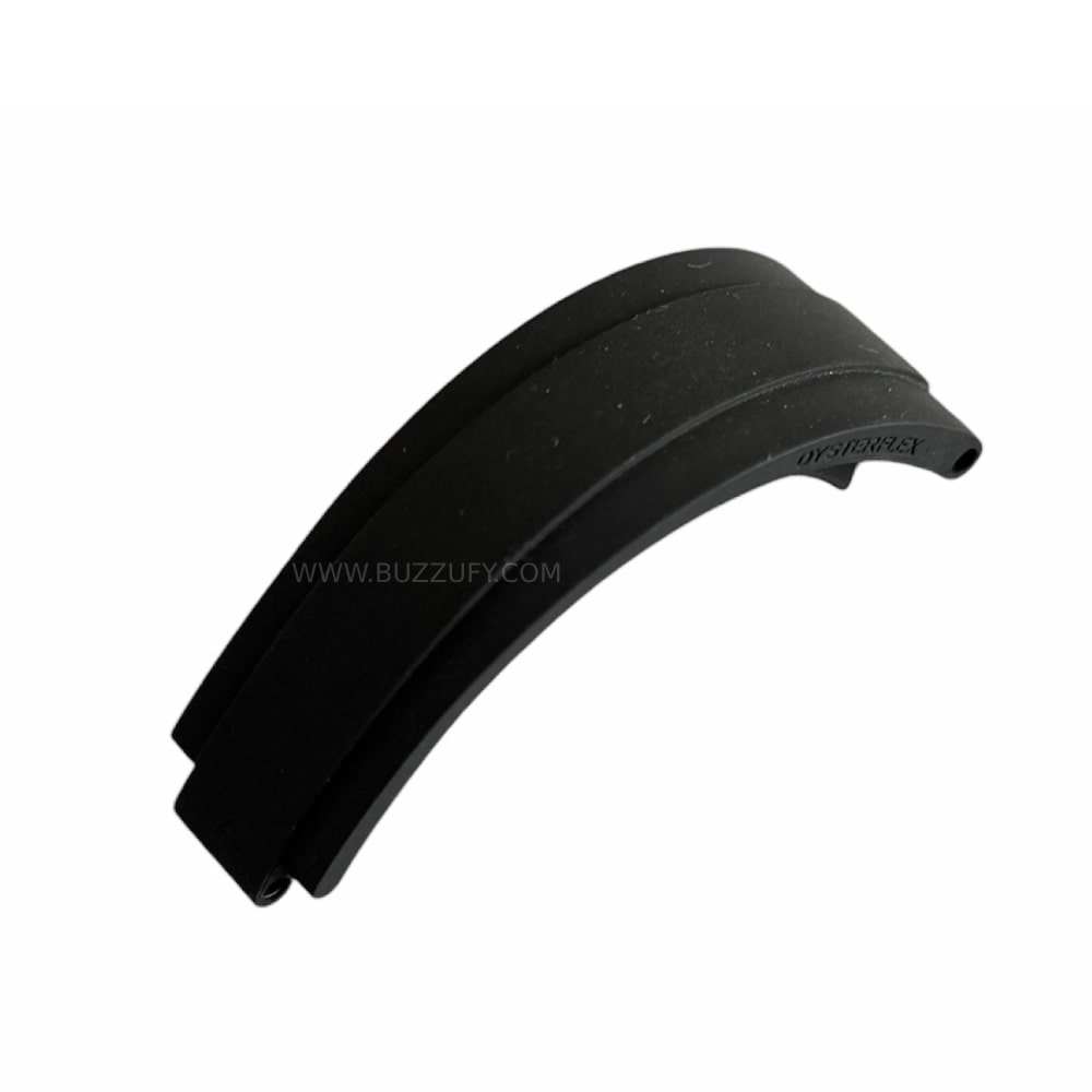 Rolex OysterFlex black rubber strap short side size 20 mm fit for 116515, 116519, 116518, 116500, 126500, 116610, 116710