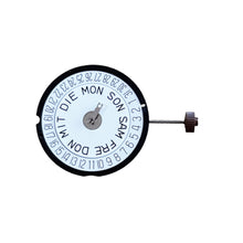 Load image into Gallery viewer, Ronda 517 quartz movement 11 1/2''' day, date on 6 o'clock (German language)
