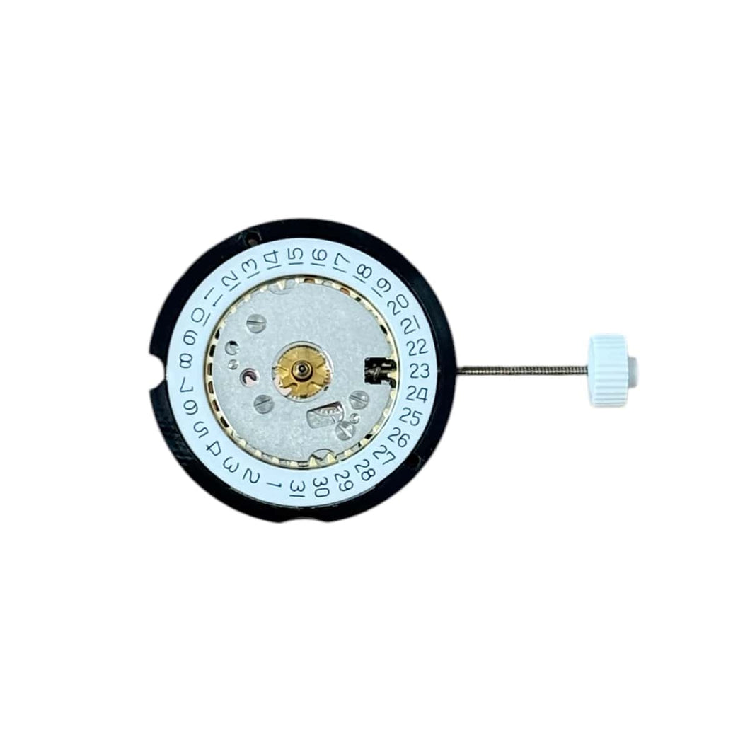 Ronda 585 quartz movement 8 3/4''' with date indication on 3 o'clock