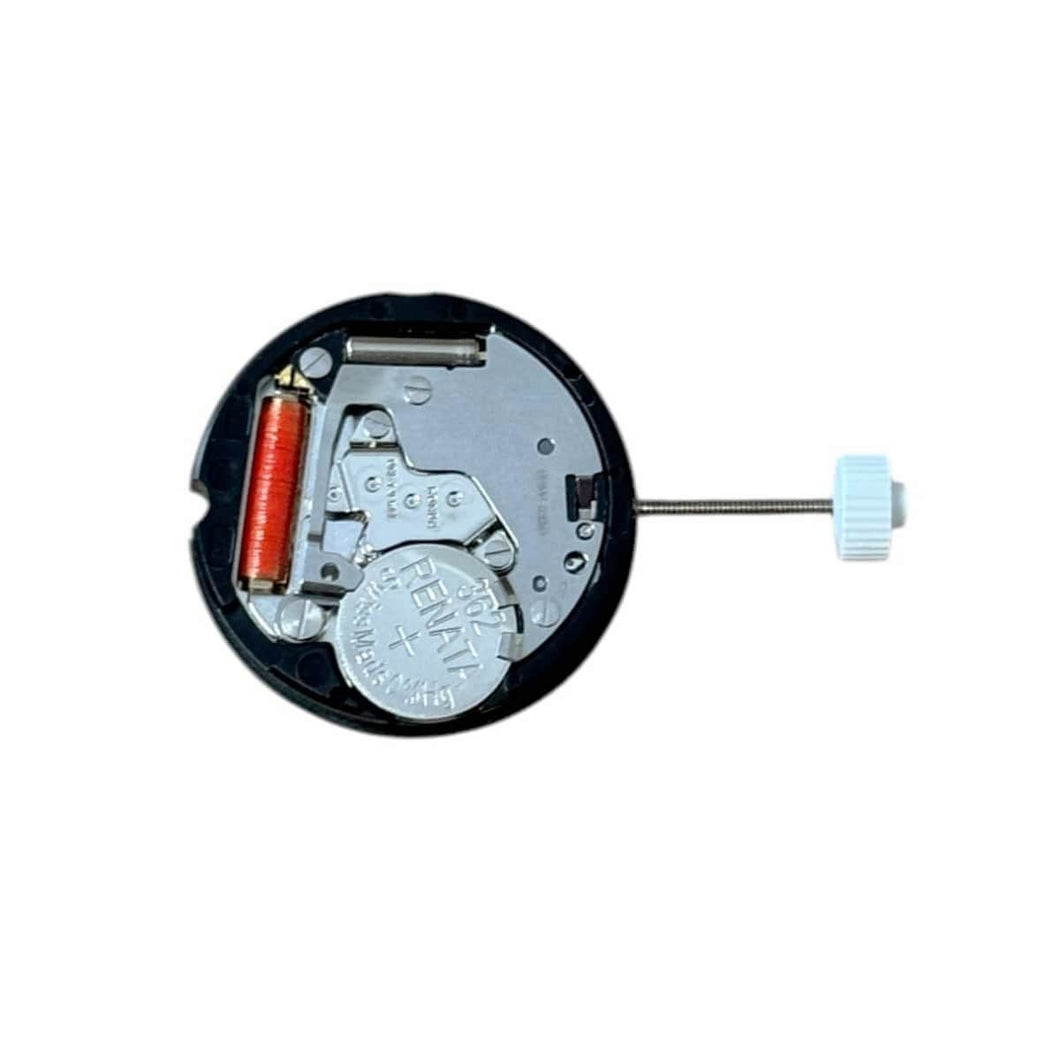 Ronda 585 quartz movement 8 3/4''' with date indication on 6 o'clock
