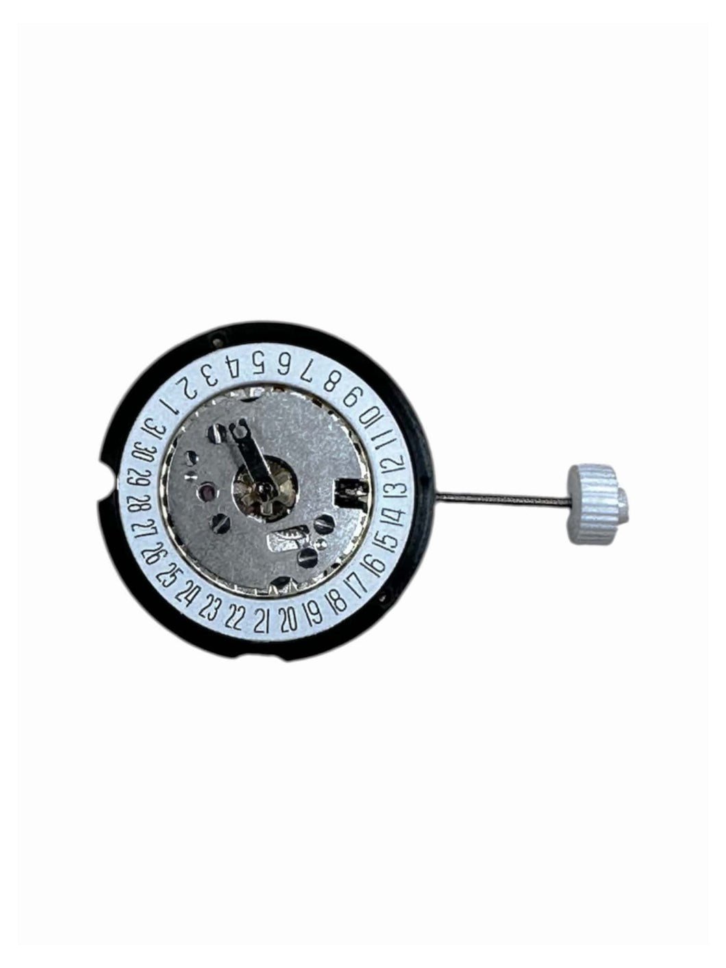 Ronda 585 quartz movement 8 3/4''' with date indication on 6 o'clock