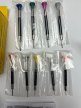 Load image into Gallery viewer, Bergeon 6899-S09 Ergonomic Screwdriver Set, Rotating Base, Open Package, Sold As Is, See Photos
