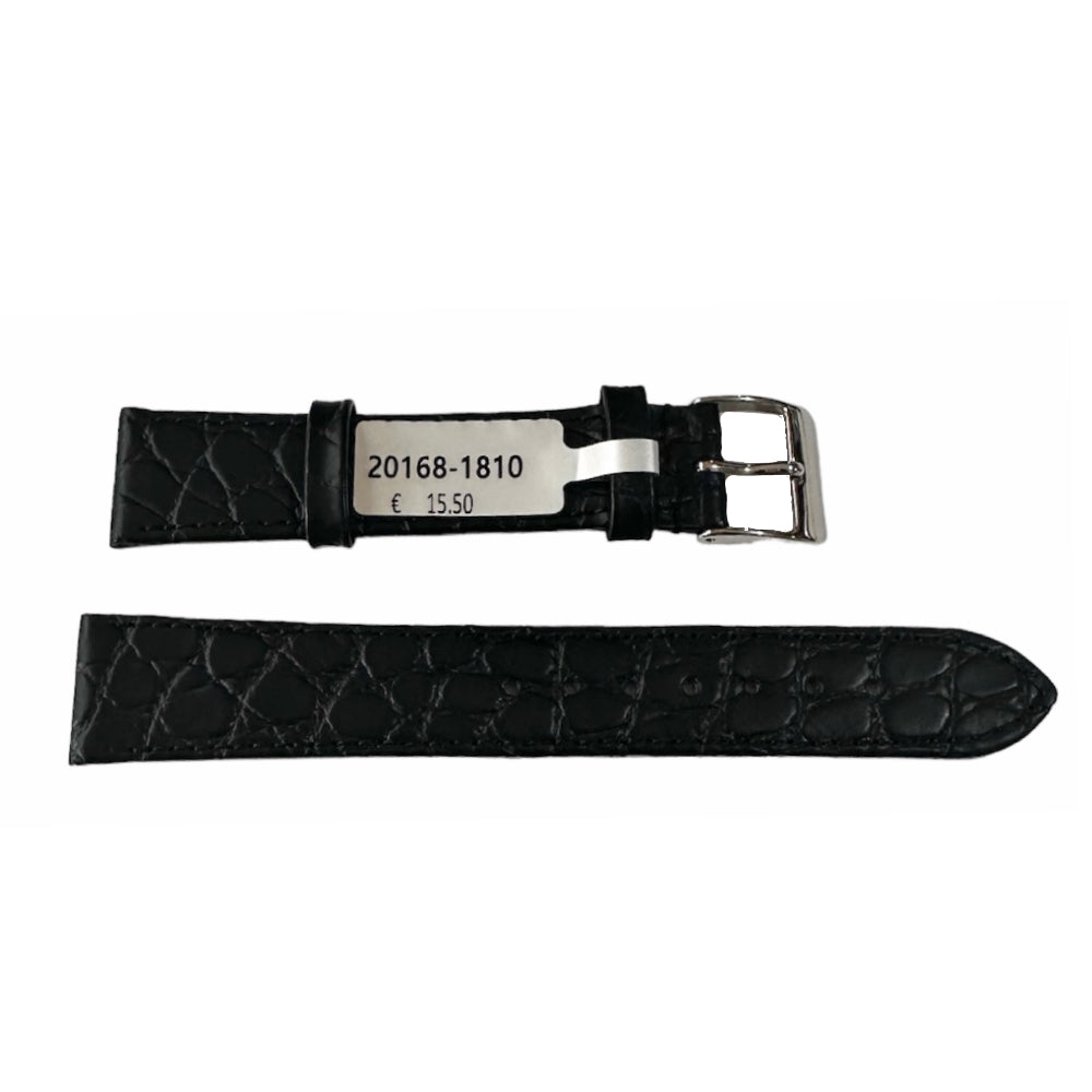 Samantha Crocodile leather strap for watches 18 mm Croco pattern