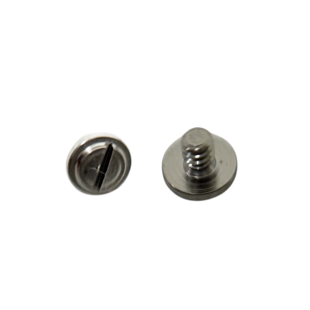 Screw for clamps for ETA, Sellita calibers 2801, 2804, 2821, 2824, 2836, 2846, SW200, SW220
