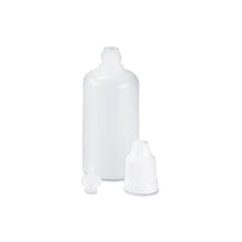 Load image into Gallery viewer, Set of 9 bottles, 5 - 50 ml, white with caps, dosing aids and funnel
