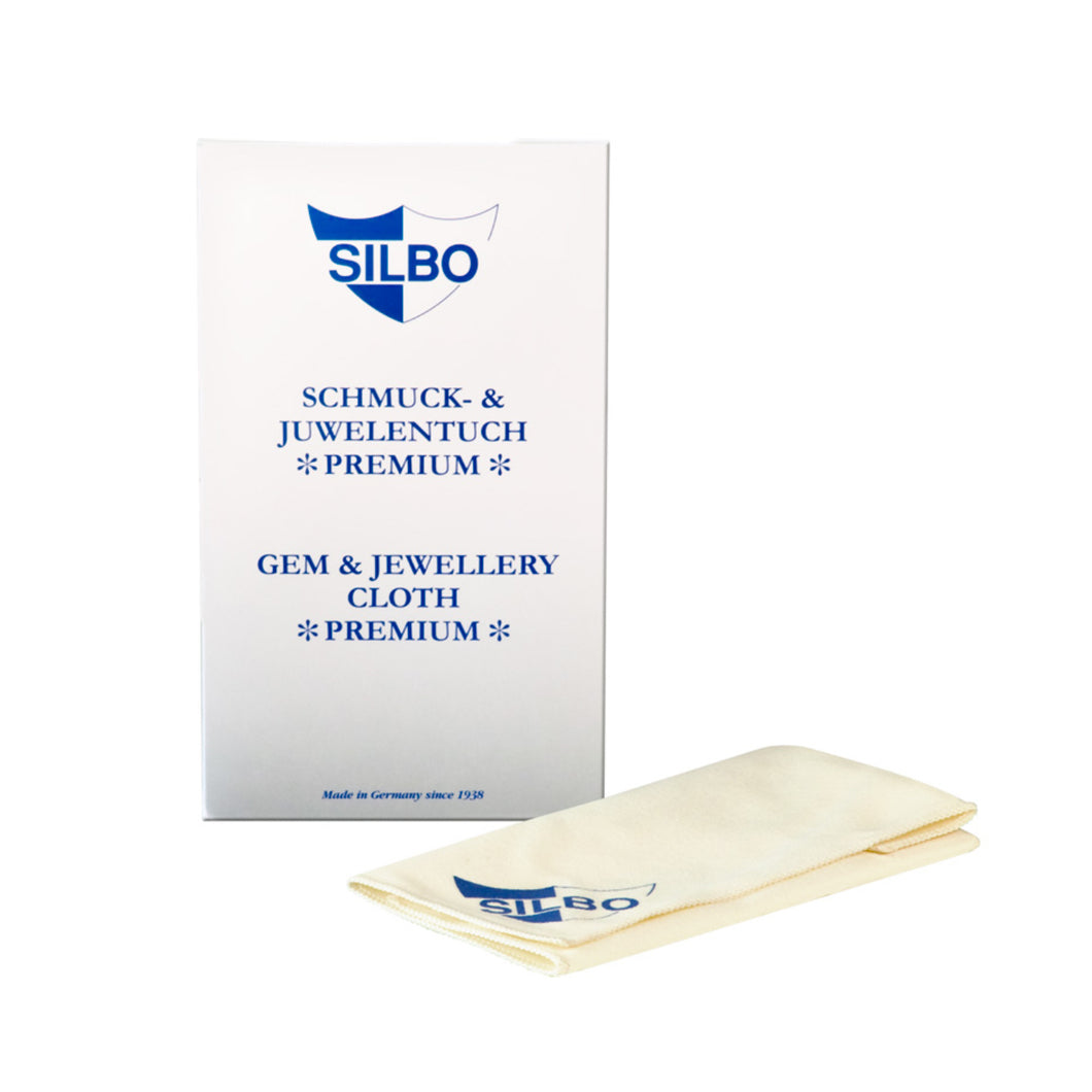 Silbo gem and jewelry cloth Premium, microfiber, 24 x 20 cm