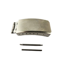 Load image into Gallery viewer, Stainless steel folding clasp for metal bracelets 18 mm
