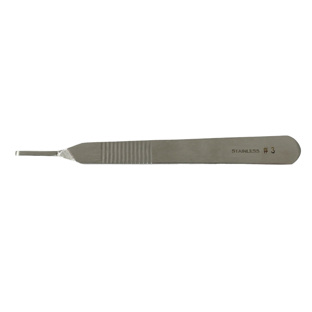 Stainless steel scalpel handle 130 mm