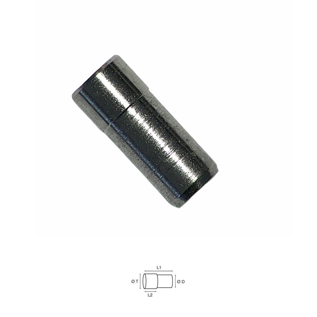 Steel tube for watch case 1.30mm
