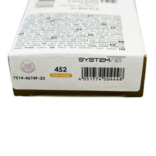 Load image into Gallery viewer, Studex 14k white solid gold with pearl Pink Earrings, 4mm, 7514-4674
