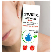 Load image into Gallery viewer, Studex Advanced 2 in 1 piercing aftercare and cleanser, 3.4 oz
