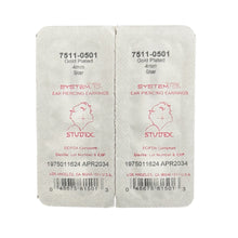 Load image into Gallery viewer, Studex Gold-Plated 4mm Star Earrings 7511-0501
