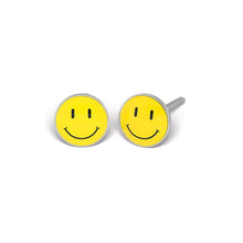 Load image into Gallery viewer, Studex Happy Face (Smiley) Earrings, 5mm, 7512-0604
