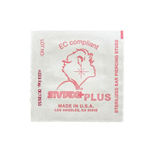 Load image into Gallery viewer, Studex Oval Children&#39;s Earrings with Pink Stones, 3.95 mm
