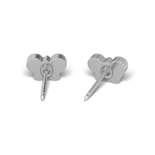 Load image into Gallery viewer, Studex steel Butterfly Cubic zircon Earrings, 8mm, 7524-2004

