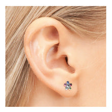 Load image into Gallery viewer, Studex steel Rainbow Daisy Flower Earrings, 5mm 7512-6213
