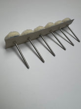 Load image into Gallery viewer, Polirapid Round Cotton Polishing Brushes - 21 mm, 6 Pack
