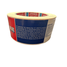 Load image into Gallery viewer, Tesa 4323 Standard Masking Tape, Beige, 50 mm x 50 m

