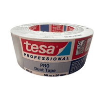 Load image into Gallery viewer, Tesa Pro Duct Tape - Grey, 50 m x 50 mm for Professional Repairs
