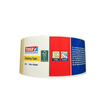 Load image into Gallery viewer, Tesa 4323 Standard Masking Tape, Beige, 50 mm x 50 m
