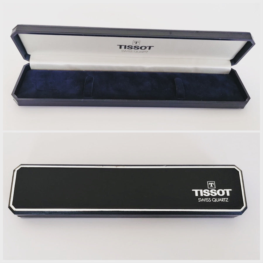 Tissot Quartz retro watch box (blue)