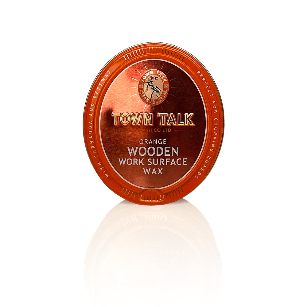 Town Talk orange wooden work surface wax 150 gr