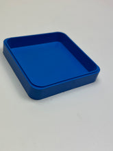 Load image into Gallery viewer, Bergeon 2379 Blue Plastic Square Supplies Tray, 70 x 70 x 13 mm
