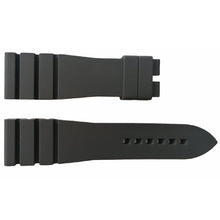 Load image into Gallery viewer, Tudor black noir silicone rubber strap 24/20mm 4188786
