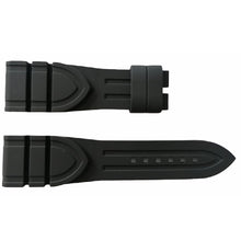 Load image into Gallery viewer, Tudor black noir silicone rubber strap 24/20mm 4188786
