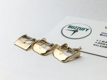 Load image into Gallery viewer, 14k Solid Gold Watch Buckle Band/Strap 14mm Rolex, Omega, Jaeger, Breitling, IWC
